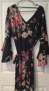 Floral knee length dress
